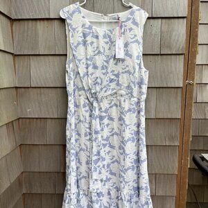 Women's Vineyard Vine Kentucky Derby Marlin Print Derby Dress 16 NWT
